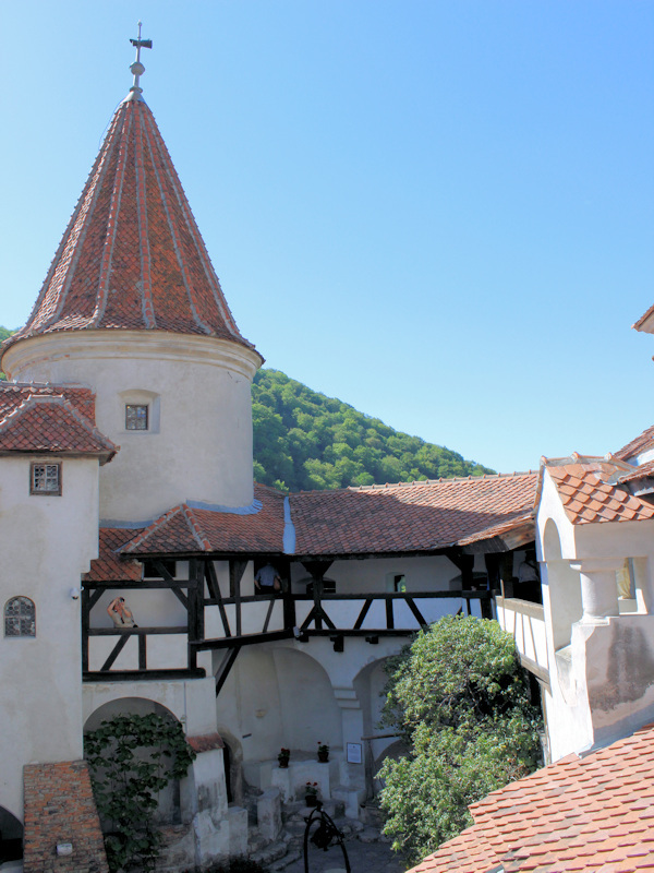 Schloss Bran (Draculaschloss) bei Brasov (Kronstadt)