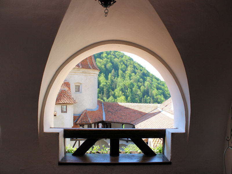 Schloss Bran (Draculaschloss) bei Brasov (Kronstadt)