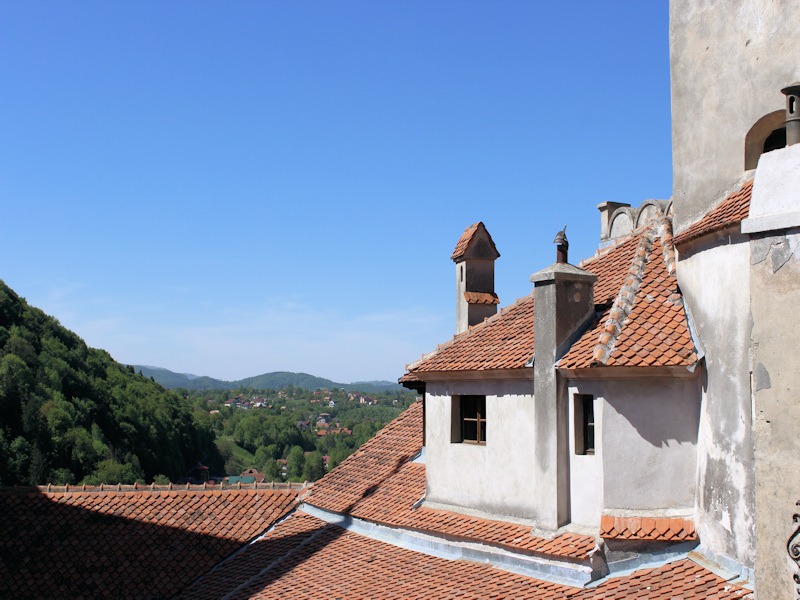 Schloss Bran (Draculaschloss) bei Brasov (Kronstadt)