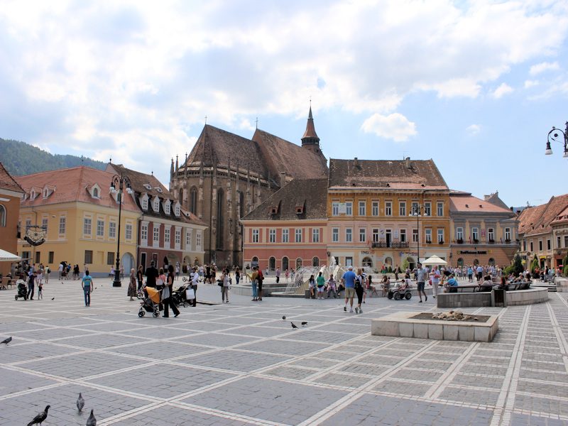 Die Schwarze Kirche in Brasov (Kronstadt)