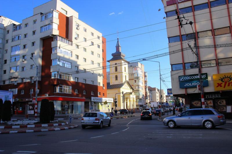 Foto: Im Zentrum von Târgu Jiu Im Zentrum von Târgu Jiu