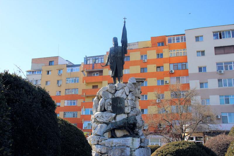 Foto: Im Zentrum von Târgu Jiu Im Zentrum von Târgu Jiu