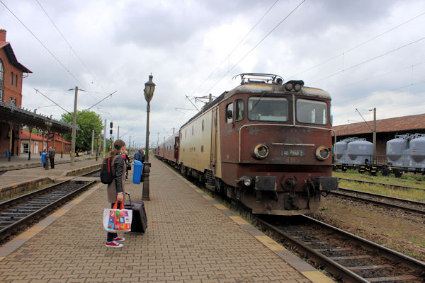 Der Bahnhof von Suceava