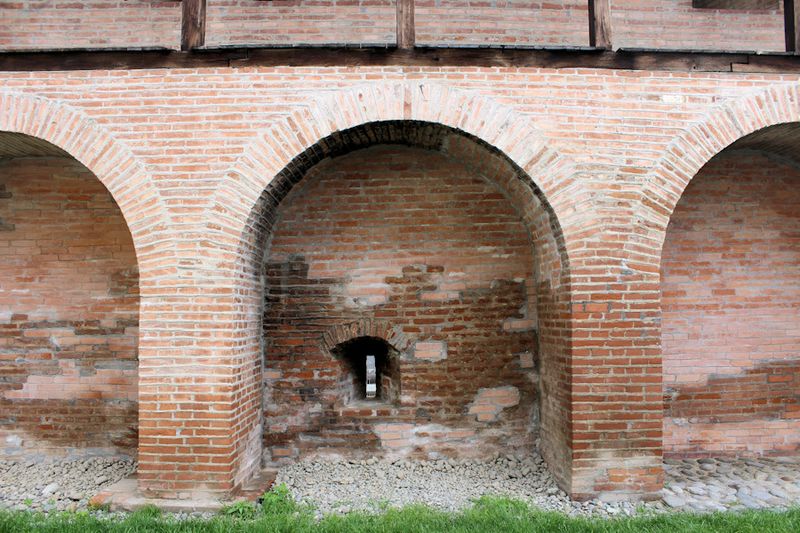 Außenmauer der Festung von Targu Mures Außenmauer der Festung von Targu Mures