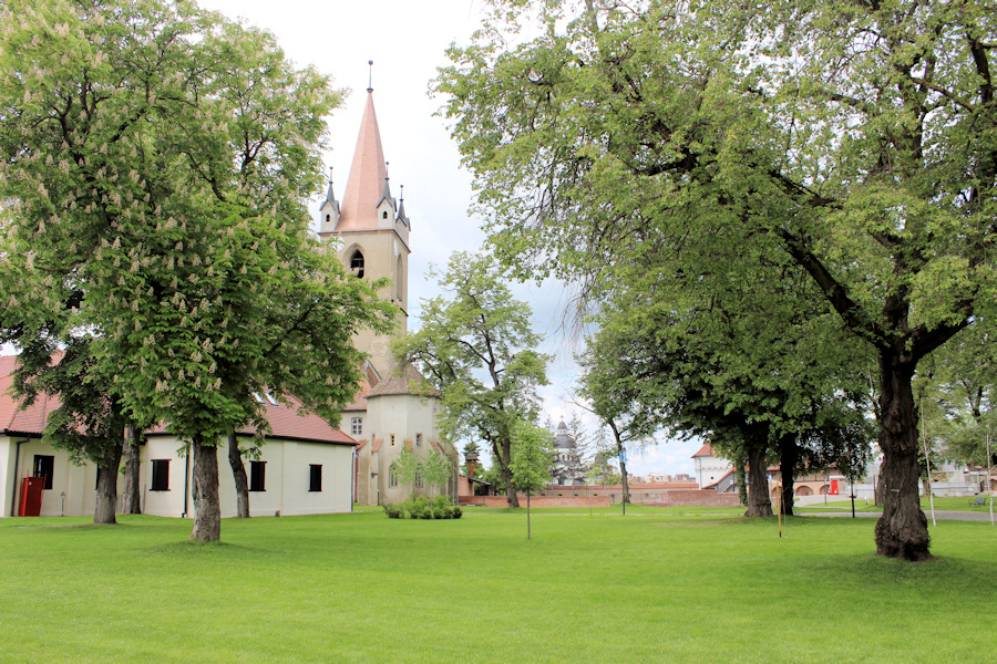 Die Reformierte Burgkirche innerhalb der Festung von Targu Mures