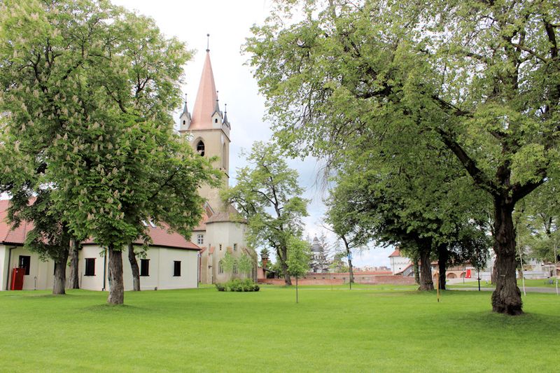 Die Reformierte Burgkirche innerhalb der Festung von Targu Mures Die Reformierte Burgkirche innerhalb der Festung von Targu Mures