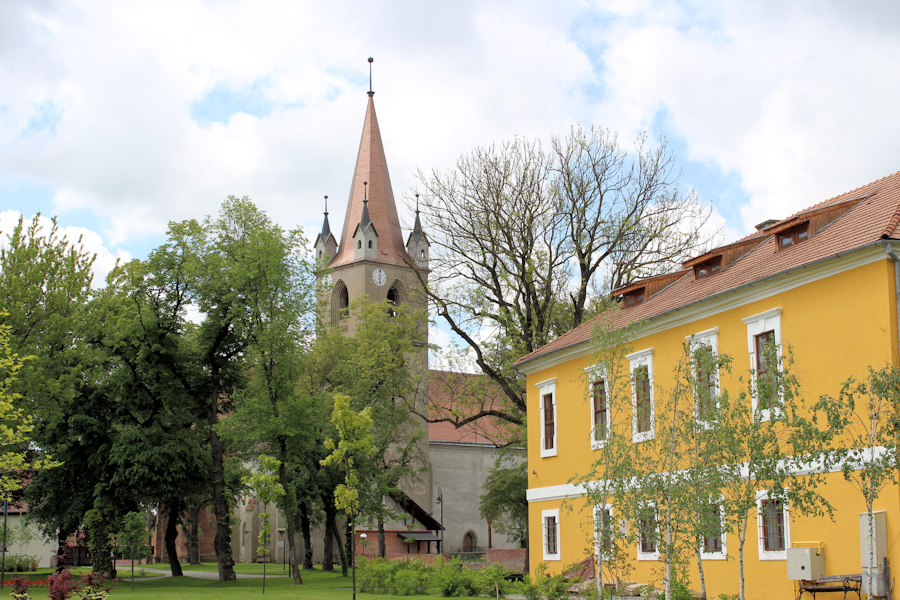 Die Reformierte Burgkirche innerhalb der Festung von Targu Mures