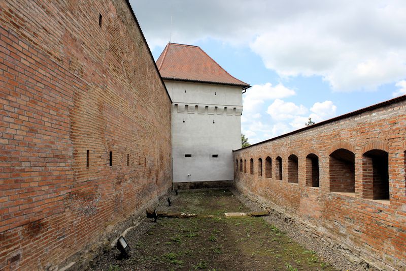 Außenmauer der Festung von Targu Mures Außenmauer der Festung von Targu Mures
