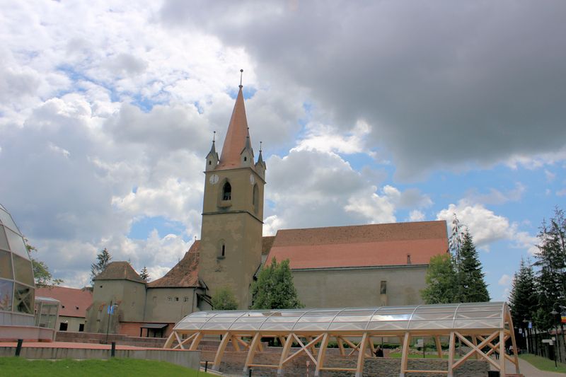 Die Reformierte Burgkirche innerhalb der Festung von Targu Mures Die Reformierte Burgkirche innerhalb der Festung von Targu Mures