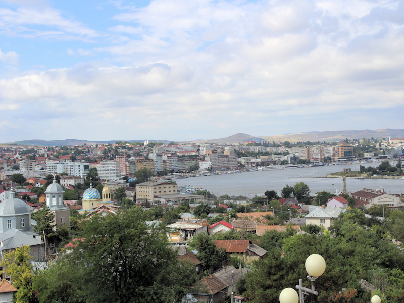 Blick auf Tulcea - Tulcea ist das Tor zum Donaudelta