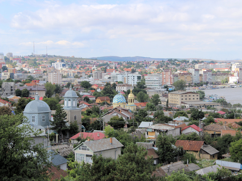 Blick auf Tulcea - Tulcea ist das Tor zum Donaudelta