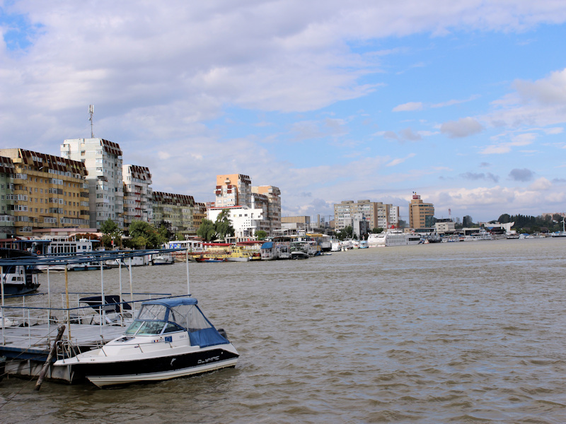 Die Donaupromenade in Tulcea