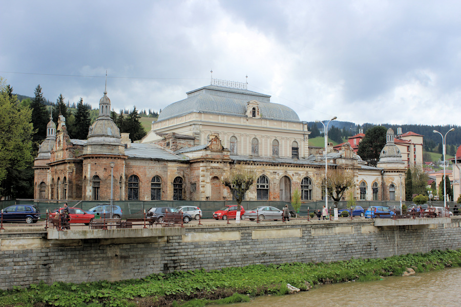 Im Zentrum von Vatra Dornei - das alter Casino