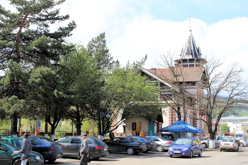 Der Bahnhof von Vatra Dornei Der Bahnhof von Vatra Dornei