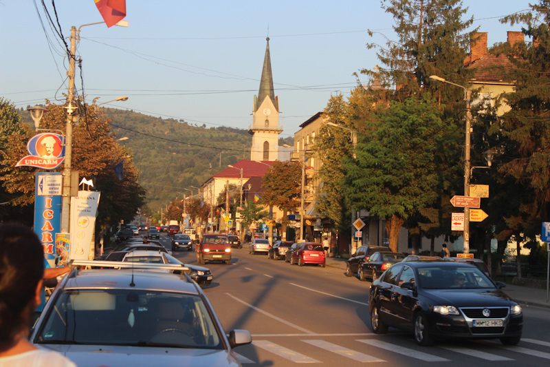 Abends in Viseu de Sus