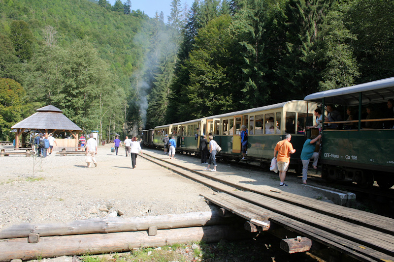 Die Wassertalbahn (Mocănița)
