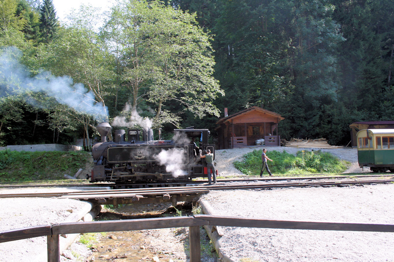 Die Wassertalbahn (Mocănița) im Maramures